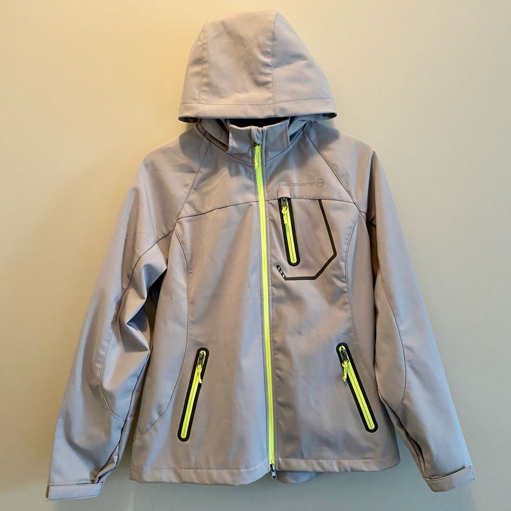 Free Country Gray Soft-shell Jacket